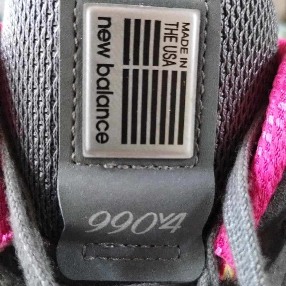 New Balance 990 V4 Women's Gray & Pink  NEW - Picture 4 of 8
